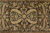 3x11 Ivory and Brown Turkish Persian Runner