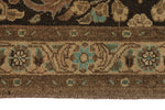 3x11 Ivory and Brown Turkish Persian Runner