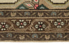 3x9 Ivory and Brown Turkish Persian Runner