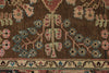 3x10 Brown and Pink Persian Traditional Runner