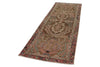 3x10 Brown and Pink Persian Traditional Runner