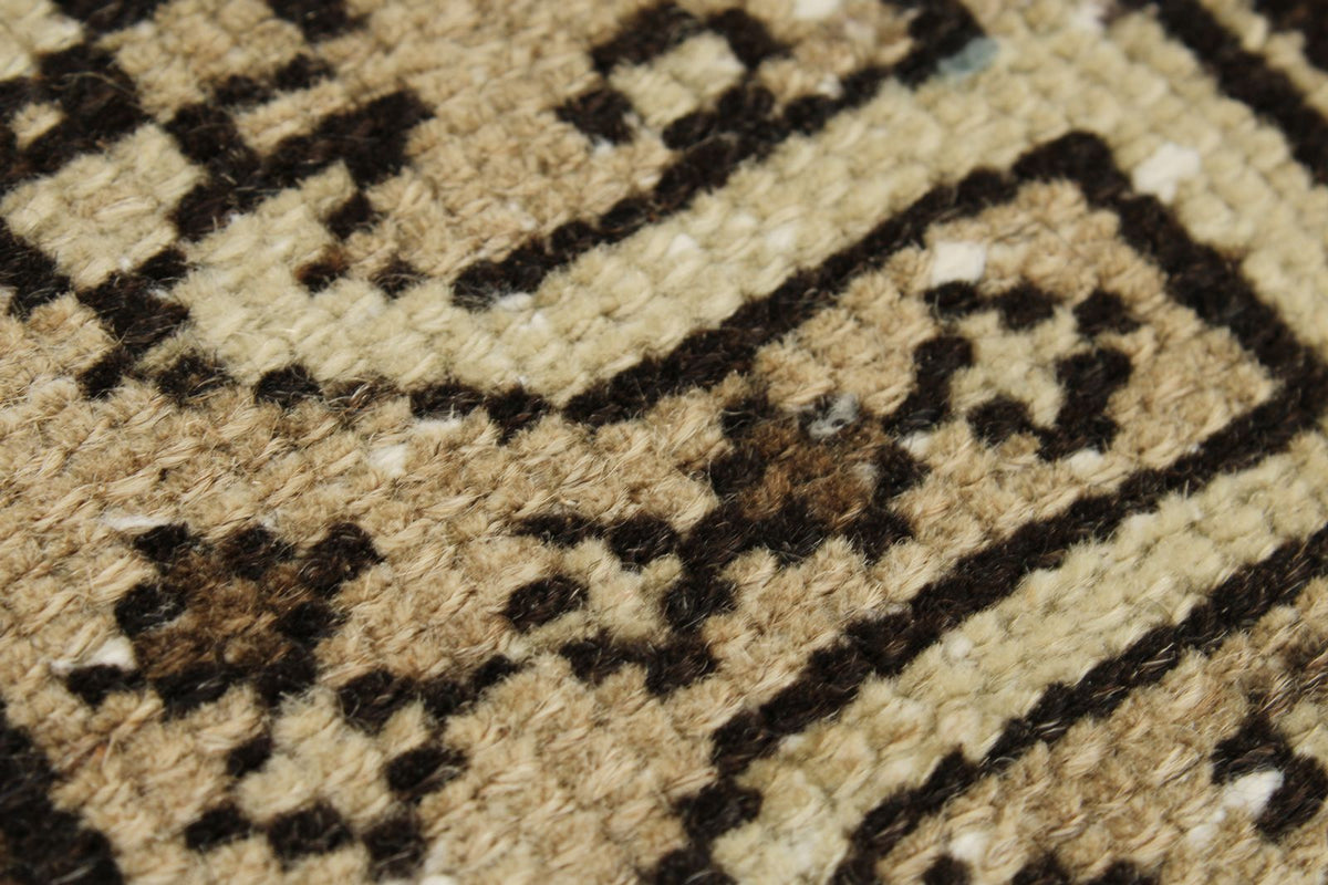 3x8 Beige and Brown Persian Runner