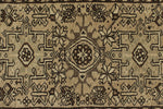 3x8 Beige and Brown Persian Runner