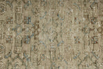 4x5 Light Brown and Light Blue Persian Traditional Rug