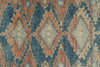 3x11 Blue and Rust Turkish Persian Runner