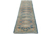 3x11 Blue and Rust Turkish Persian Runner
