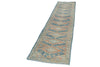 3x11 Blue and Rust Turkish Persian Runner
