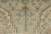 5x8 Ivory and Light Blue Persian Rug