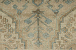 5x8 Ivory and Light Blue Persian Rug