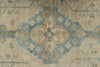 5x8 Ivory and Light Blue Persian Rug