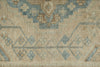 5x8 Ivory and Light Blue Persian Rug