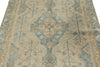 5x8 Ivory and Light Blue Persian Rug