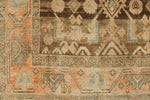 4x16 Brown and Ivory Persian Traditional Runner