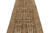 4x16 Brown and Ivory Persian Traditional Runner