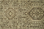 4x15 Ivory and Brown Persian Runner