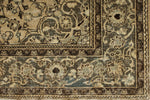 4x7 Beige and Gray Persian Rugs