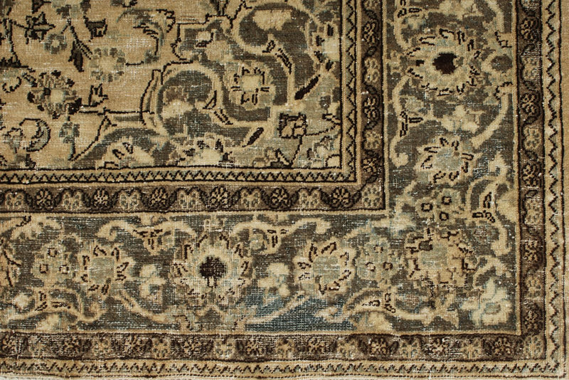 4x7 Beige and Gray Persian Rugs