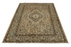 4x7 Beige and Gray Persian Rugs