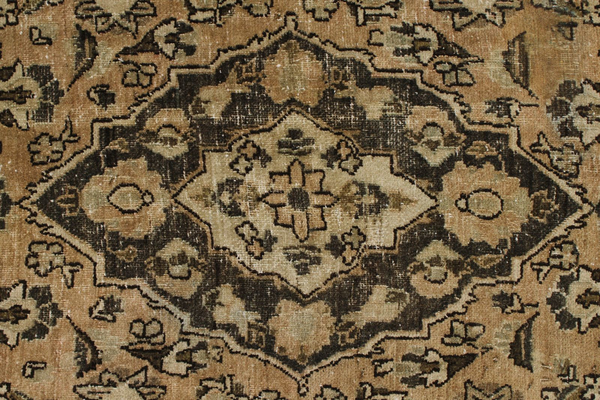 4x7 Beige and Brown Persian Rug