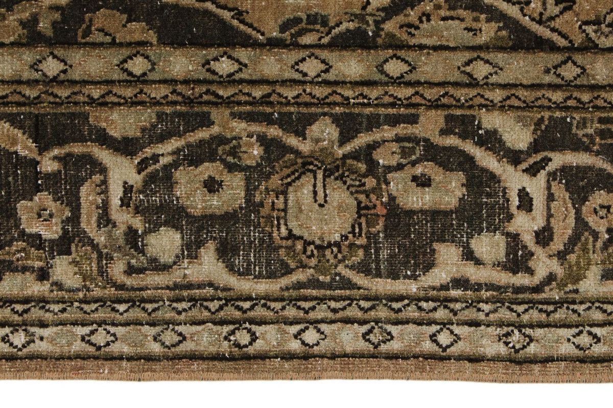 4x7 Beige and Brown Persian Rug