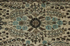 3x23 Ivory and Brown Persian Traditional Runner