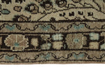 3x23 Ivory and Brown Persian Traditional Runner