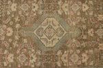 3x12 Brown and Ivory Persian Tribal Runner