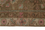 3x12 Brown and Ivory Persian Tribal Runner