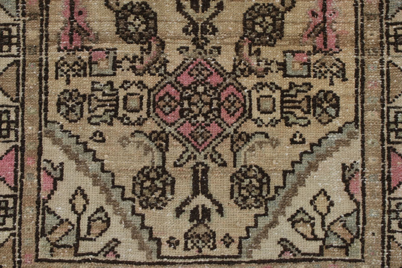 2x6 Ivory Turkish Persian Traditional Runner