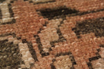 4x10 Light Brown and Ivory Persian Runner