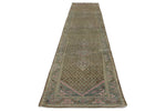 3x16 Brown and Pink Persian Tribal Runner