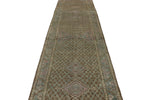 3x16 Brown and Pink Persian Tribal Runner