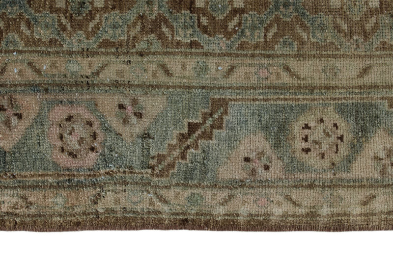 3x16 Brown and Pink Persian Tribal Runner