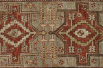 3x11 Rust and Brown Kazak Tribal Runner