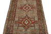 3x11 Rust and Brown Kazak Tribal Runner
