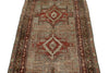 3x11 Rust and Brown Kazak Tribal Runner