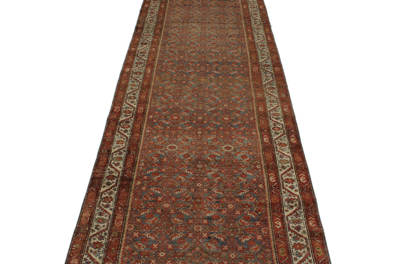 3x16 Red and Ivory Persian Tribal Runner