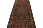 3x16 Red and Ivory Persian Tribal Runner