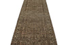 3x16 Brown and Ivory Persian Tribal Runner
