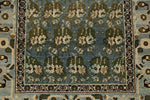 3x17 Light Blue and Ivory Persian Tribal Runner