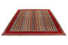 10x13 Multicolor and Red Turkish Tribal Rug