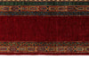 10x13 Multicolor and Red Turkish Tribal Rug