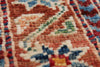 7x10 Red and Multicolor Turkish Tribal Rug