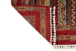 3x10 Multicolor and Red Turkish Tribal Runner