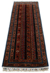 2x6 Multicolor and Blue Turkish Tribal Runner