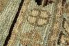 8x10 Ivory and Brown Turkish Tribal Rug
