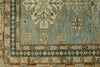 12x15 Light Blue and Light Brown Turkish Tribal Rug