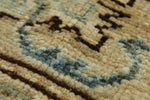 12x15 Light Blue and Light Brown Turkish Tribal Rug