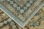 12x15 Light Blue and Light Brown Turkish Tribal Rug