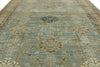 12x15 Light Blue and Light Brown Turkish Tribal Rug